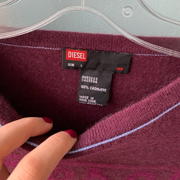 Diesel pure cashmere sweater - Picture 3 of 4